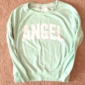 Victoria’s Secret Sea foam Green Sweatshirt